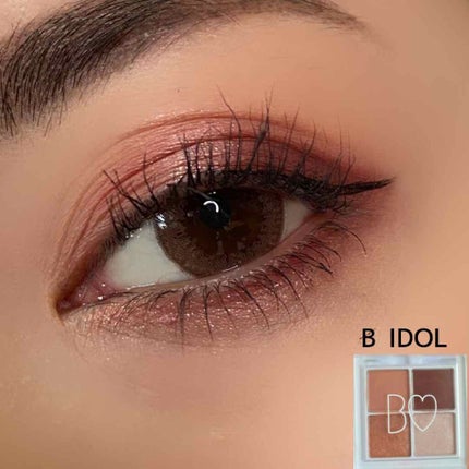 THE アイパレR/b idol/アイシャドウパレットを使ったクチコミ(1枚目)