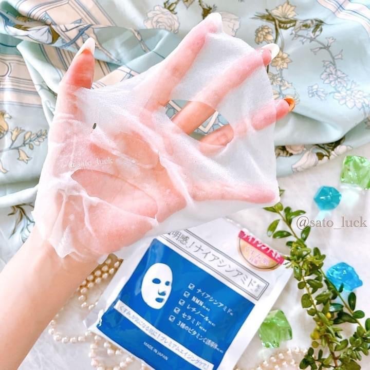 ナイアシンアミドフェイスマスク/アロヴィヴィ/オールインワン化粧品を使ったクチコミ(1枚目)