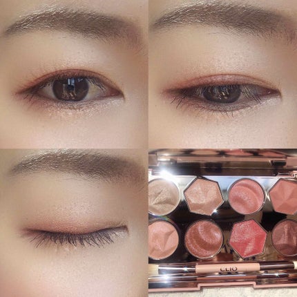 プリズム エアー アイ パレット/CLIO/アイシャドウパレットを使ったクチコミ(3枚目)