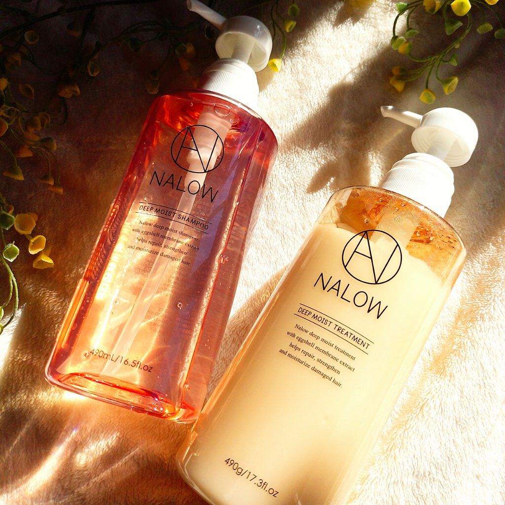 ディープモイスト シャンプー／トリートメント トリートメント490g/NALOW/市販シャンプーを使ったクチコミ（1枚目）