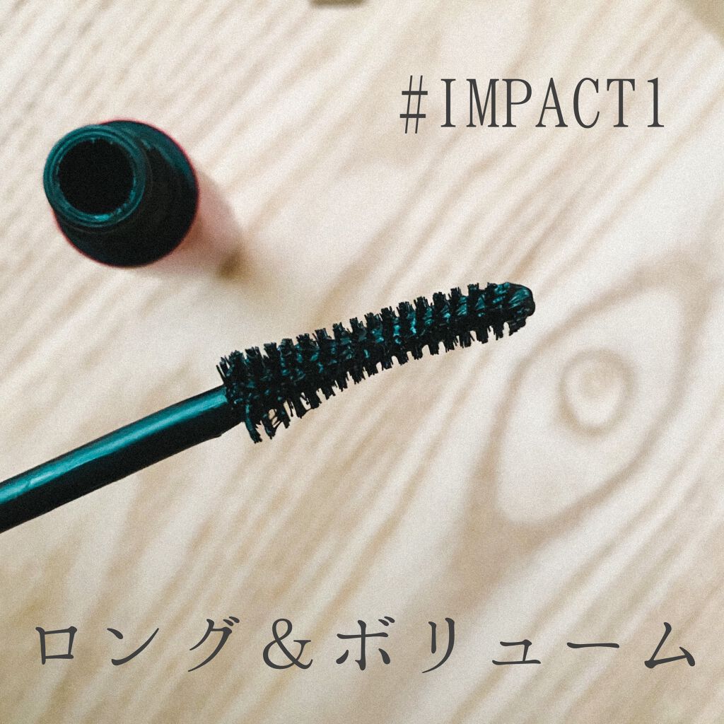 モテマスカラ IMPACT 1/UZU BY FLOWFUSHI/マスカラを使ったクチコミ(2枚目)