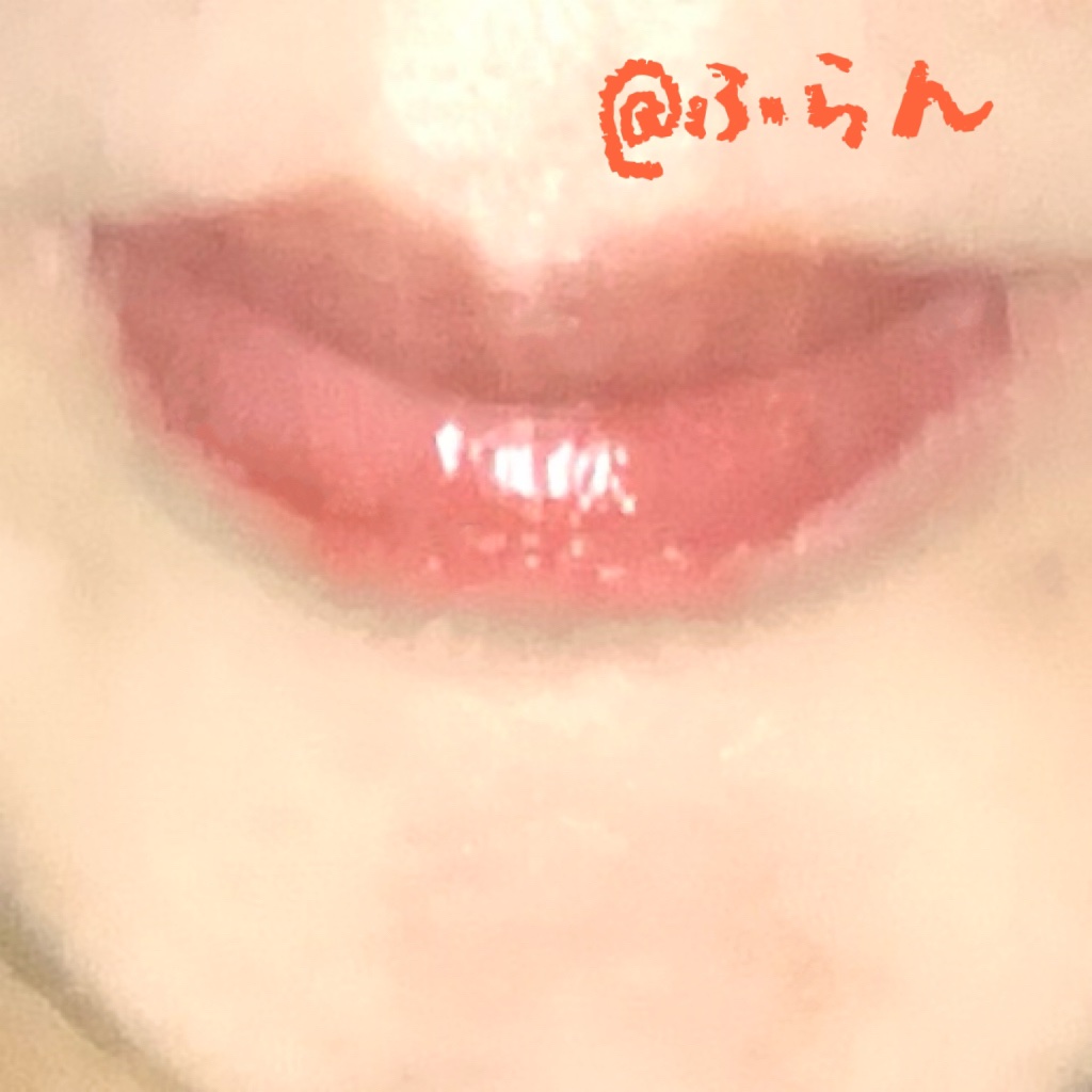 アンドバイロムアンド　グラッシーボムティント/&nd by rom&nd/リップティントを使ったクチコミ（1枚目）