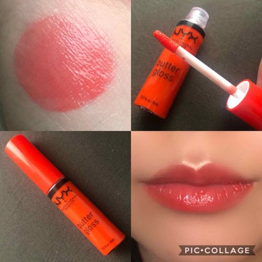 バターグロス 37 カラー・ オレンジ/NYX Professional Makeup/リップグロスを使ったクチコミ（1枚目）