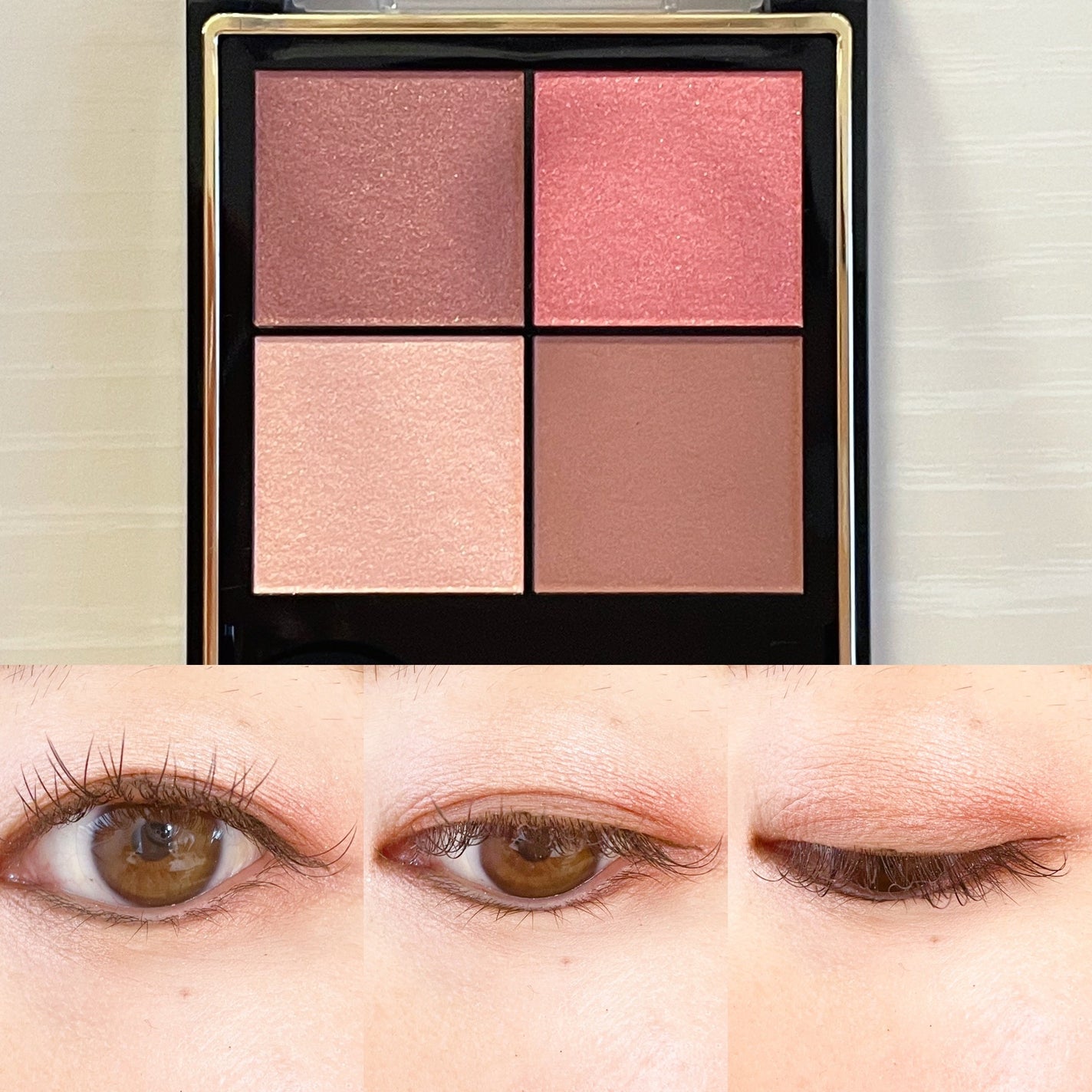 リアルクローズシャドウ/excel/アイシャドウパレットを使ったクチコミ(3枚目)