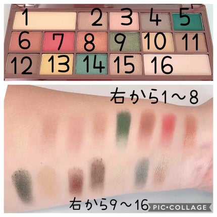 アイラブチョコレート/MAKEUP REVOLUTION/アイシャドウパレットを使ったクチコミ(2枚目)