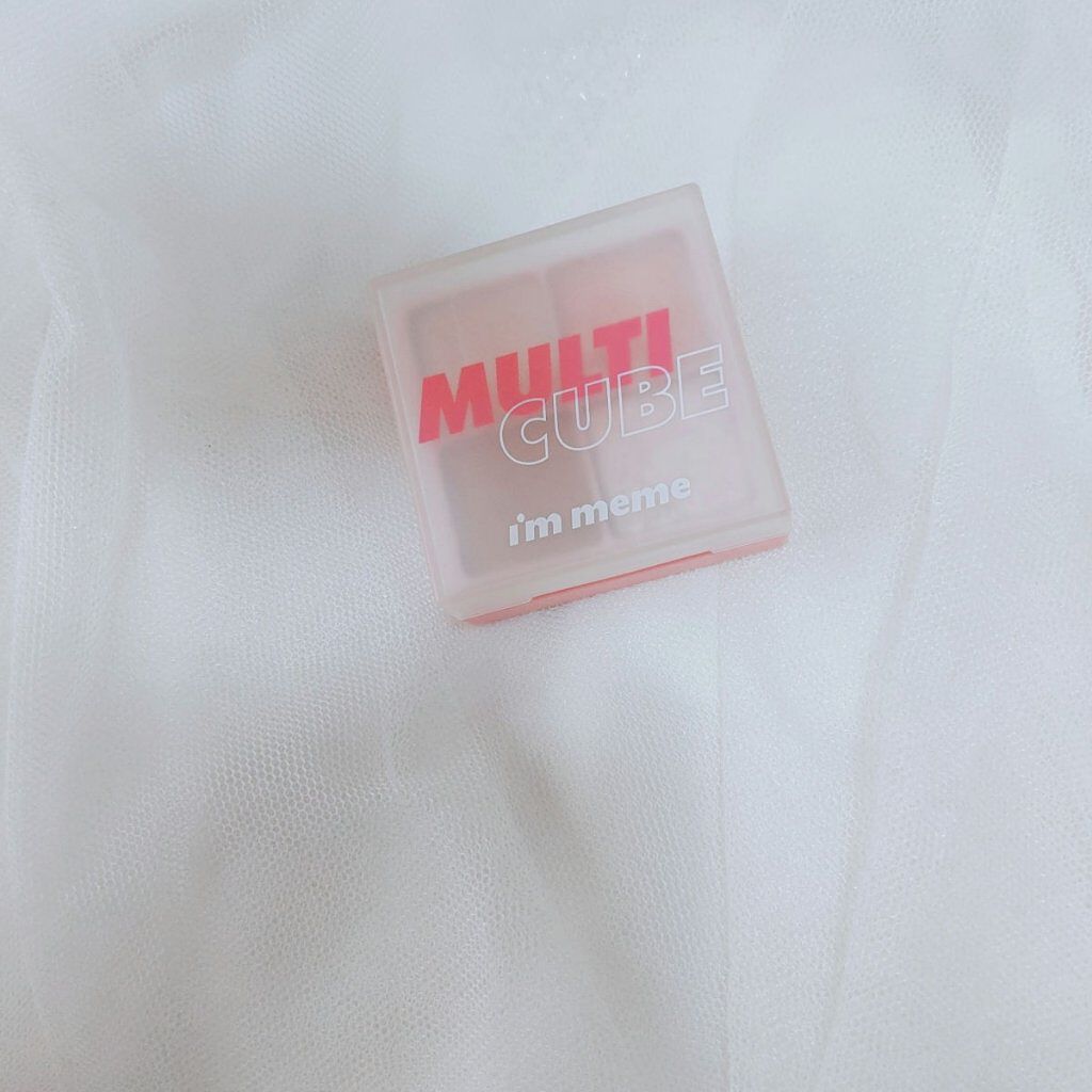マルチキューブ/i’m meme/アイシャドウパレットを使ったクチコミ(2枚目)