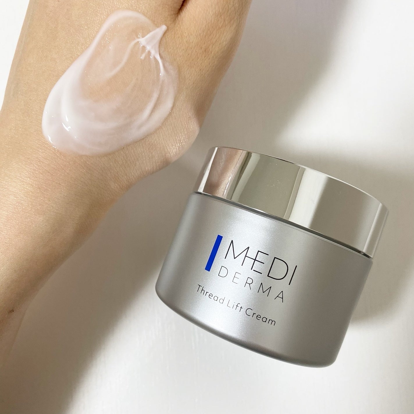 メディダーマ スレッドリフトクリーム/メディダーマ/フェイスクリームを使ったクチコミ(4枚目)