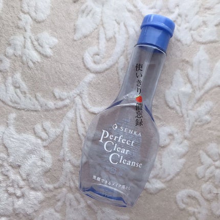洗顔専科 パーフェクトクリアクレンズ/SENKA(専科)/クレンジングジェルを使ったクチコミ(1枚目)