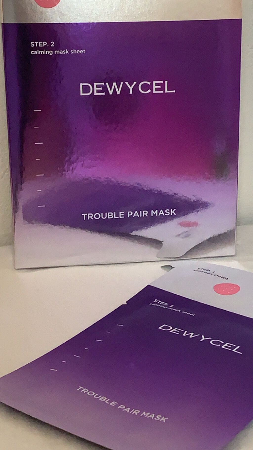トラブルペアーマスク/DEWYCEL/シートマスク・パックを使ったクチコミ(1枚目)
