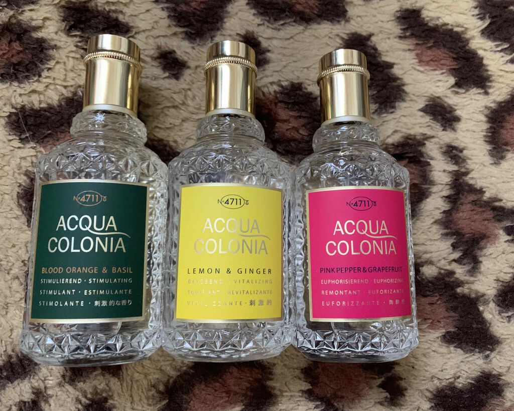 4711 アクアコロニア ブラッドオレンジ＆バジル/4711(フォーセブンイレブン)/香水(レディース)を使ったクチコミ（1枚目）