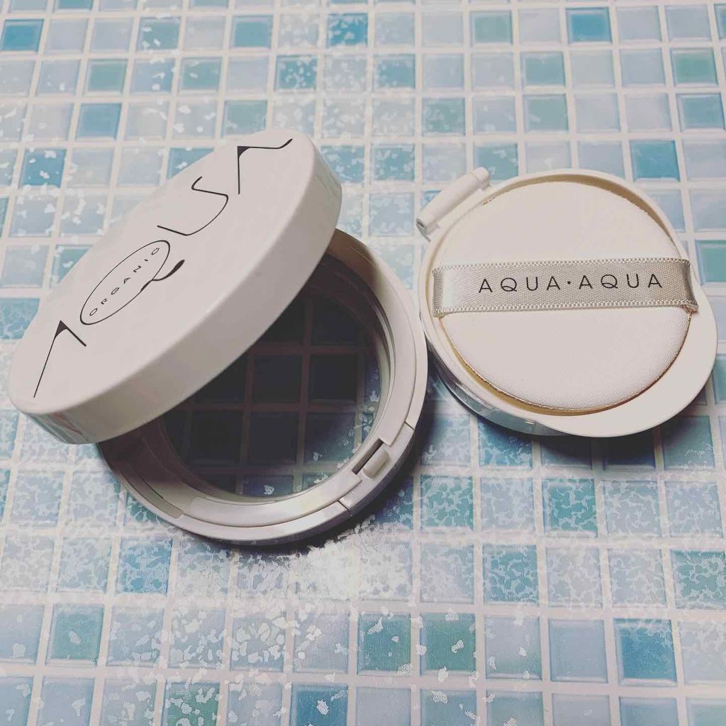 オーガニッククッションコンパクト/アクア・アクア/クッションファンデーションを使ったクチコミ(4枚目)