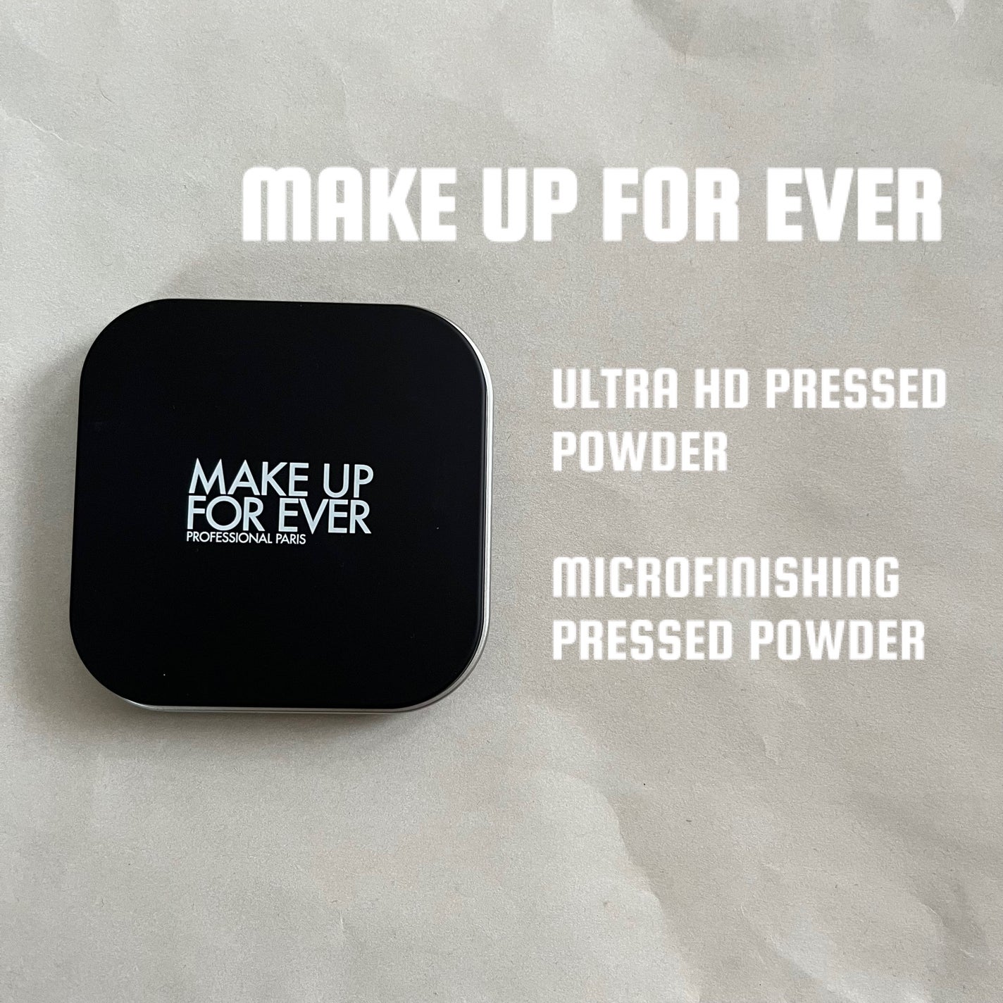 ウルトラHDプレストパウダー/MAKE UP FOR EVER/プレストパウダーを使ったクチコミ(1枚目)