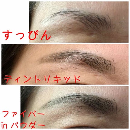 ラスティングWブロウEX N/サナ ニューボーン/リキッドアイブロウを使ったクチコミ(4枚目)