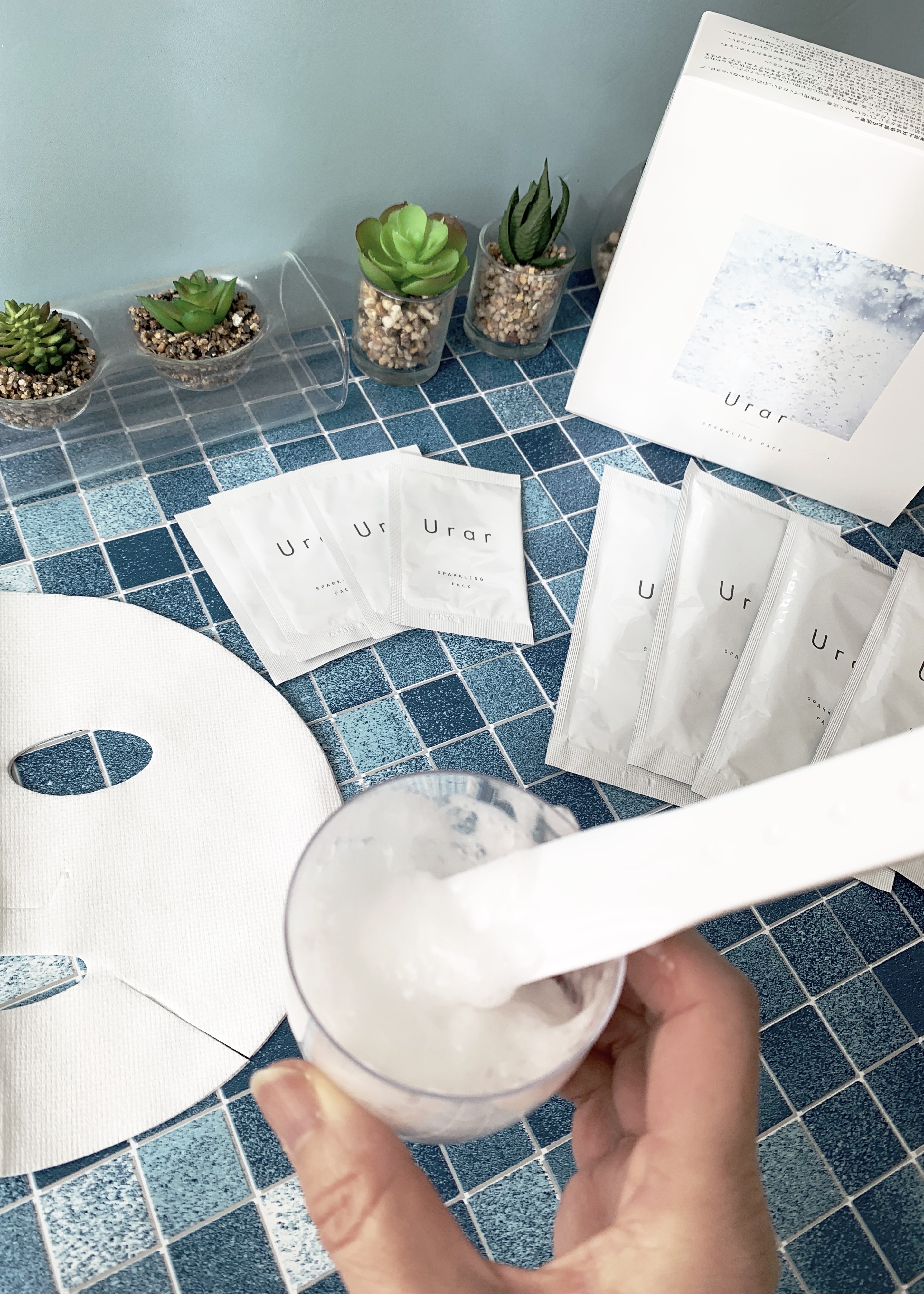 スパークリングパック/Urar /シートマスク・パックを使ったクチコミ（2枚目）