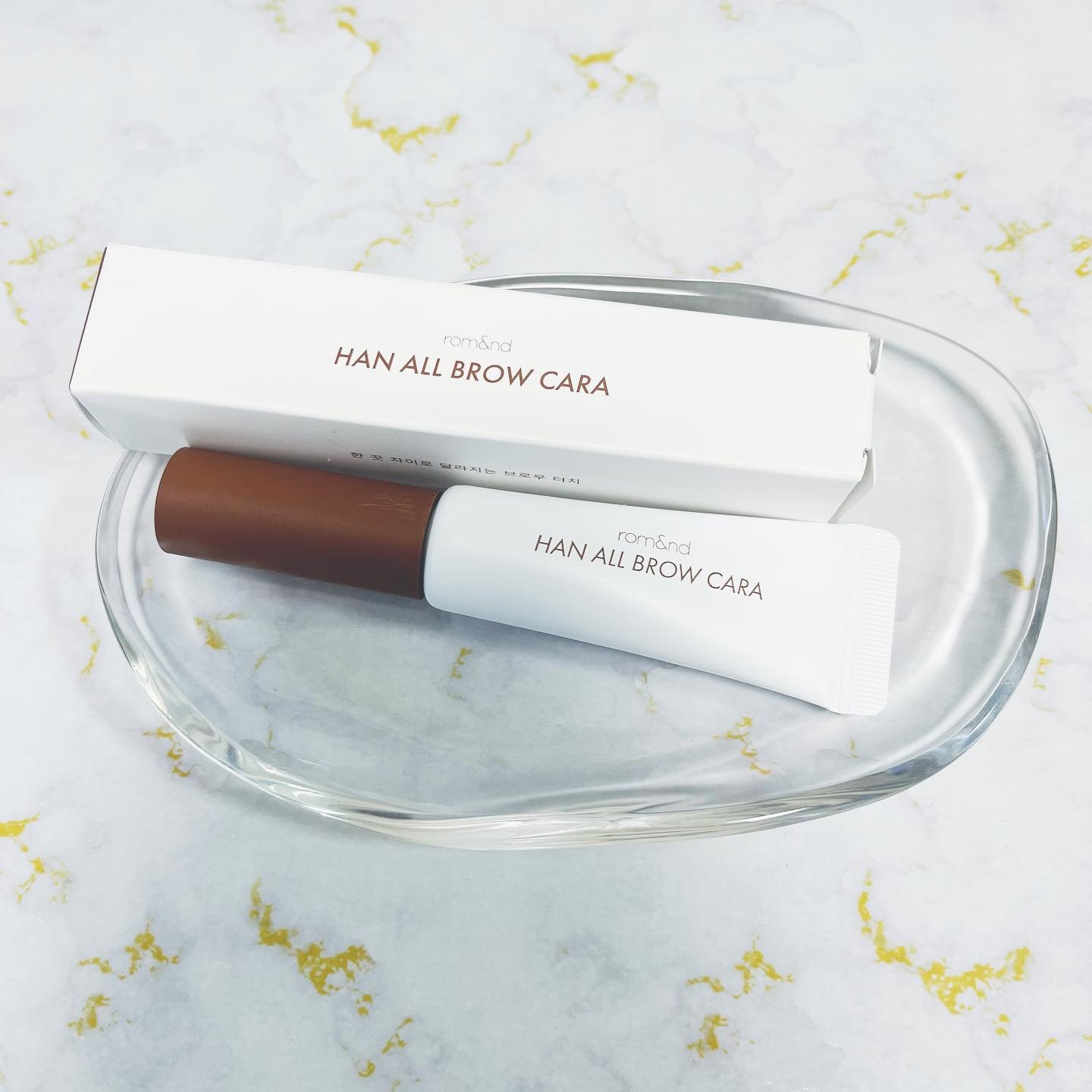 ハンオールブロウカラ/rom&nd/眉マスカラを使ったクチコミ（1枚目）