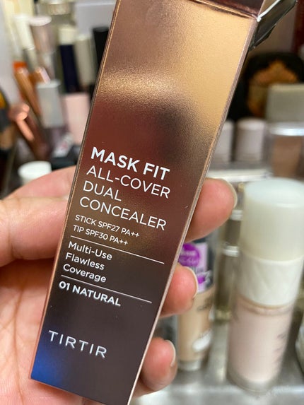 マスクフィットオールカバーデュアルコンシーラー/TIRTIR(ティルティル)/コンシーラーを使ったクチコミ(1枚目)
