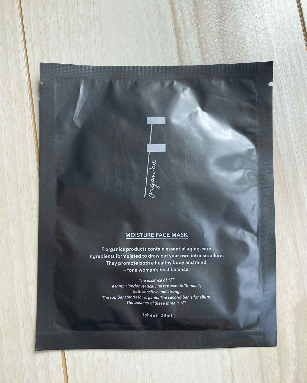 MOISTURE FACE MASK/F organics(エッフェ オーガニック)/シートマスク・パックを使ったクチコミ（2枚目）