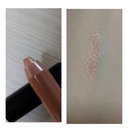 クレヨン アイカラー BE-1 ピンクベージュ/Visée/スティックアイシャドウを使ったクチコミ(2枚目)