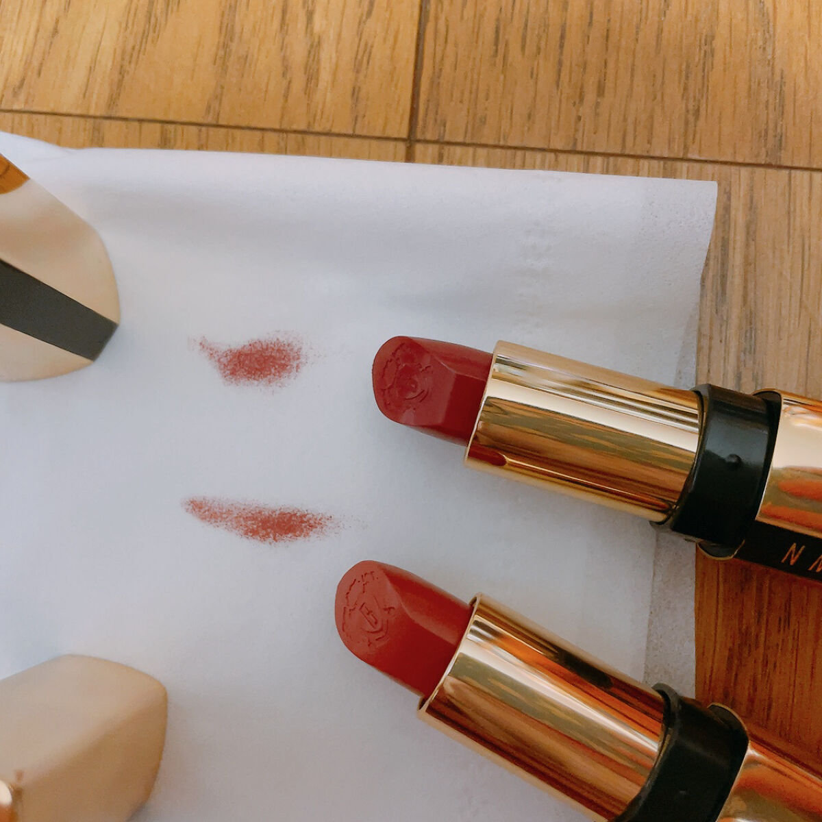 リュクス リップスティック  64 アフタヌーンティー/BOBBI BROWN/口紅を使ったクチコミ（2枚目）