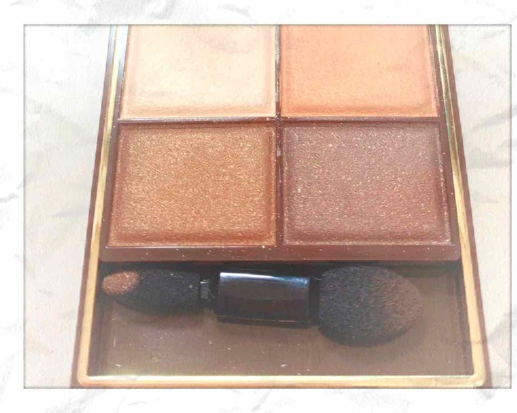 スキニーリッチシャドウ/excel/アイシャドウパレットを使ったクチコミ(3枚目)