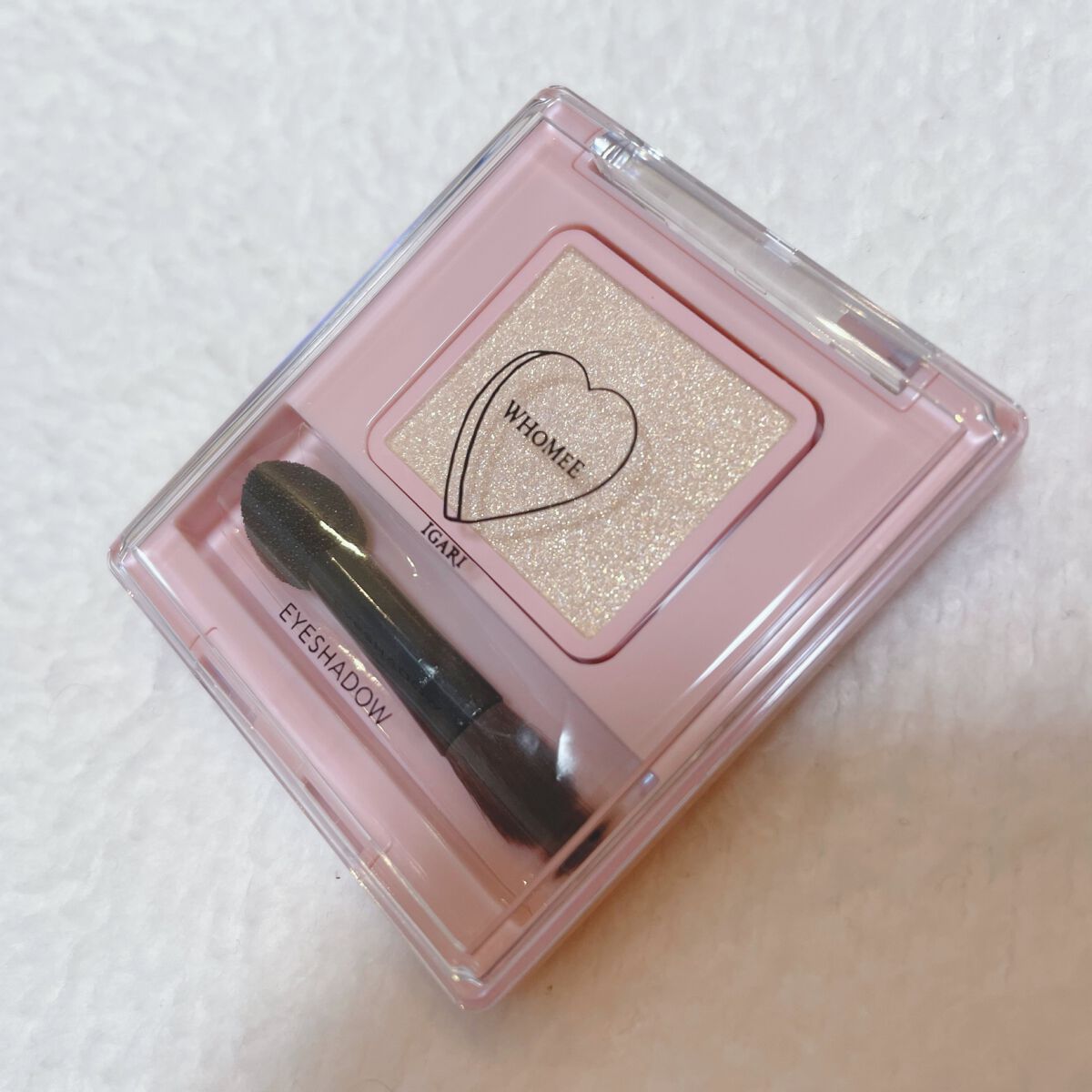 フーミー シングルラメシャドウ/WHOMEE/単色アイシャドウを使ったクチコミ(1枚目)