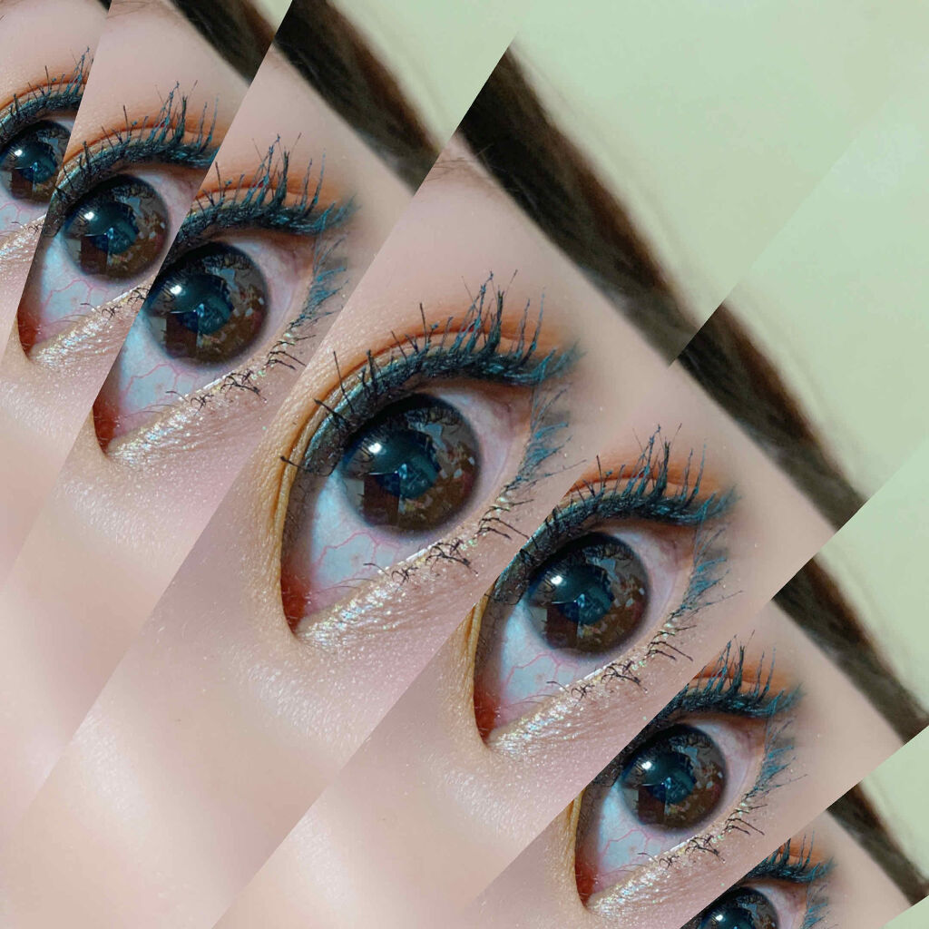 カラーマスカラD/DAISO/マスカラを使ったクチコミ（3枚目）