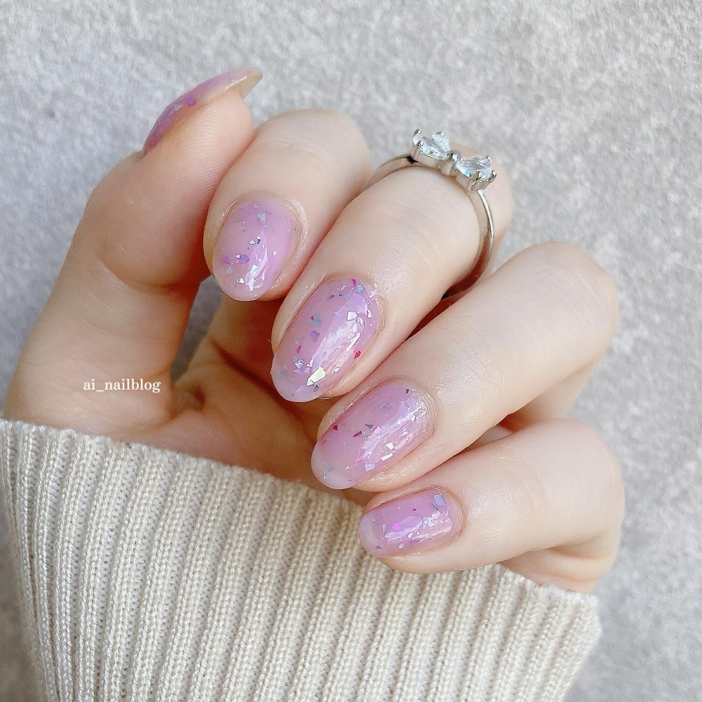 ティアラ剥がせる水性ネイルカラー/チアミーティアラ/マニキュアを使ったクチコミ（3枚目）