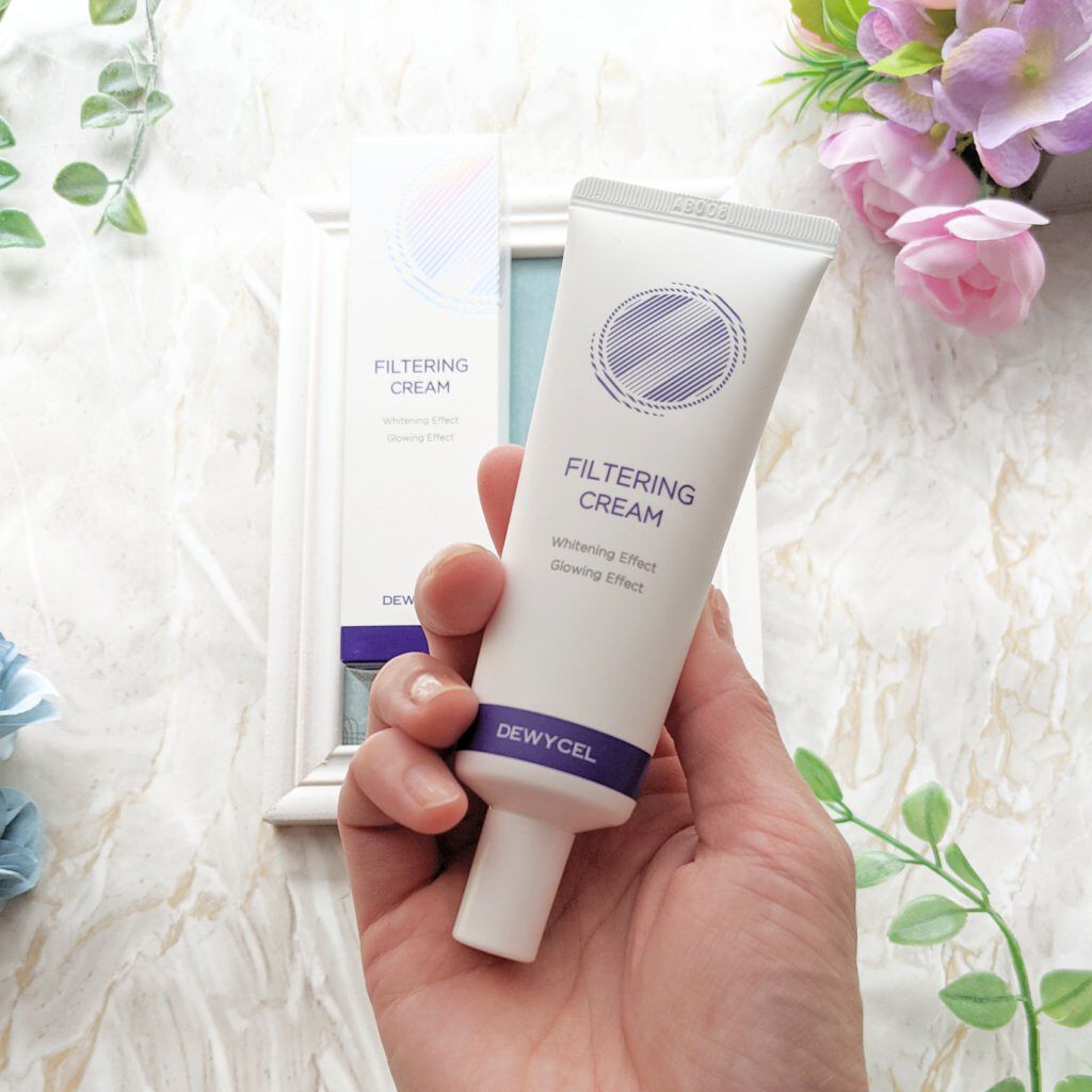 フィルタリングクリーム/DEWYCEL/日焼け止めクリームを使ったクチコミ（3枚目）