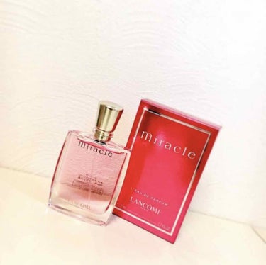 【LANCOME】ミ・ラ・ク オー ドゥ パルファン　　　　　50ml   ¥7,700（税込）

ライチやピンクペッパーが香るスパイシーフローラル。
自分に合ってるのか絶対良い匂いって言われる。他のも