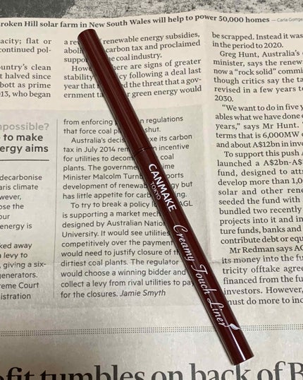 クリーミータッチライナー/キャンメイク/ジェルアイライナーを使ったクチコミ(1枚目)