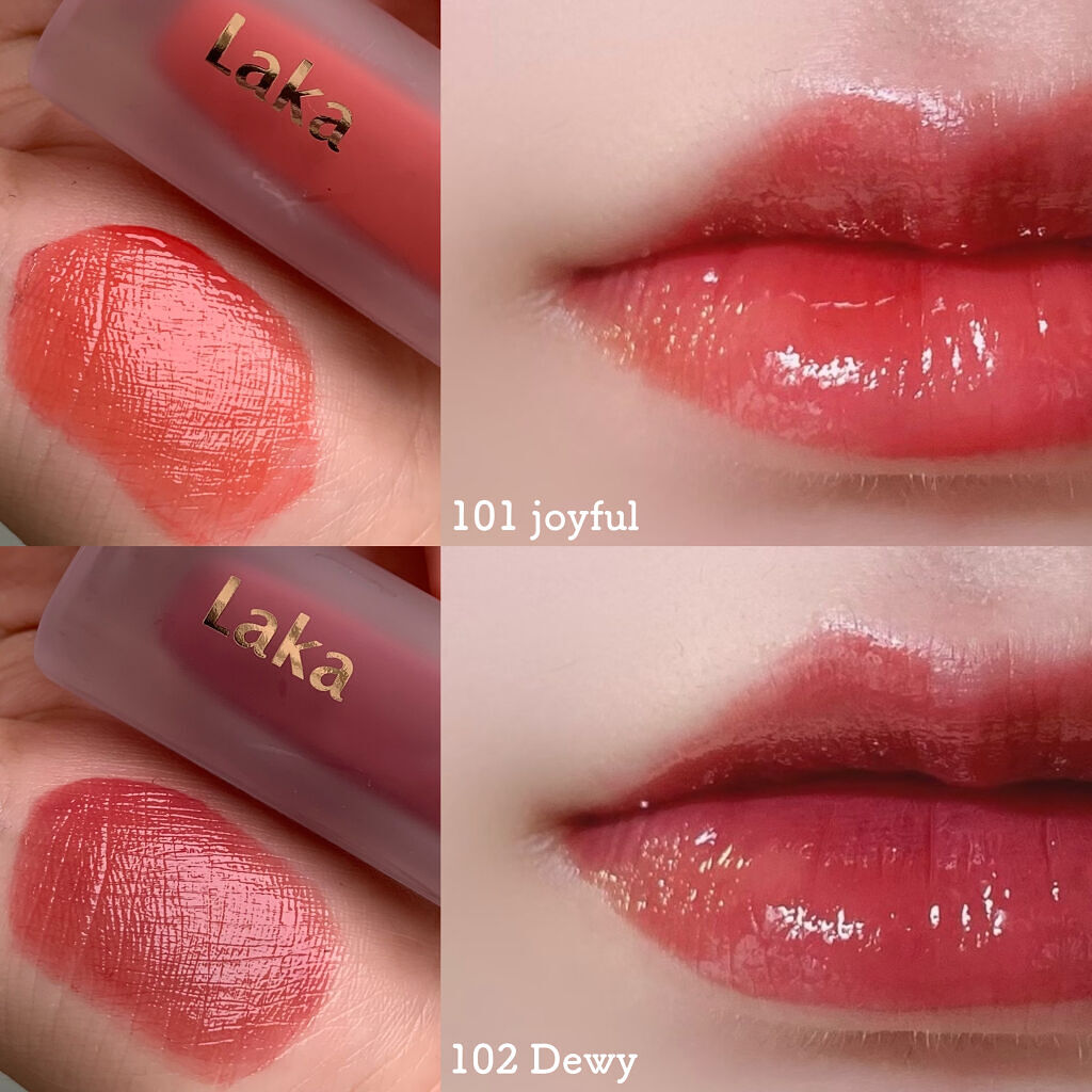 フルーティーグラムティント/Laka/リップティントを使ったクチコミ（3枚目）