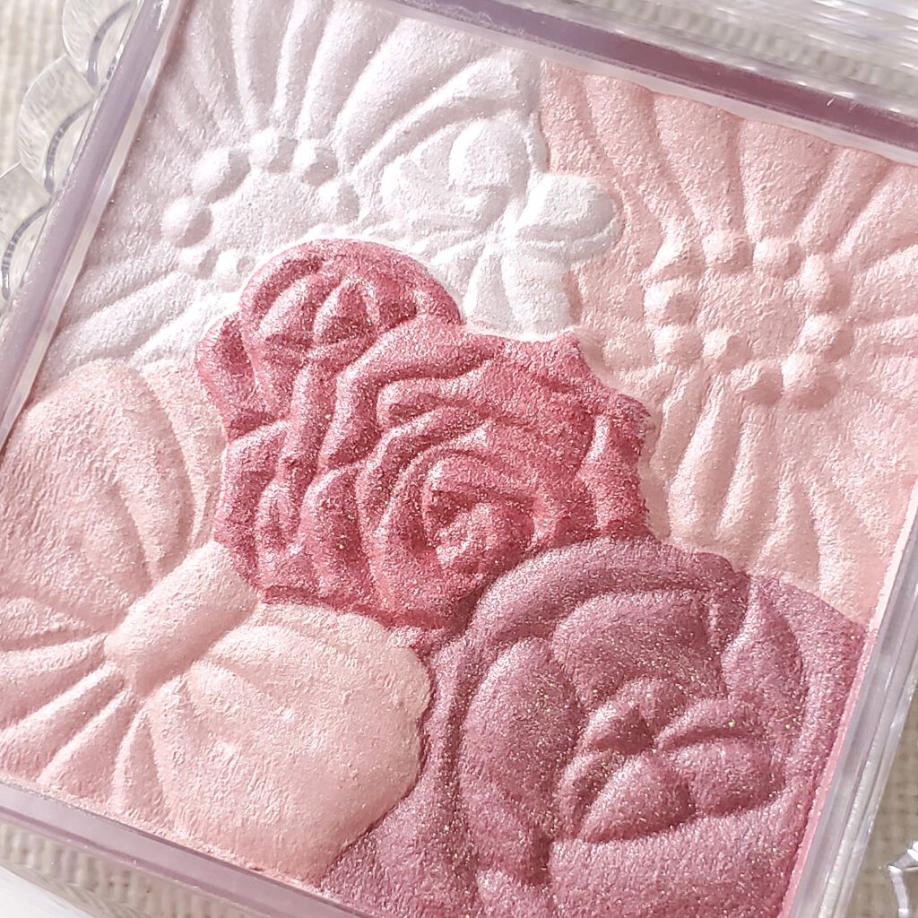 グロウフルールチークス/キャンメイク/パウダーチークを使ったクチコミ(2枚目)