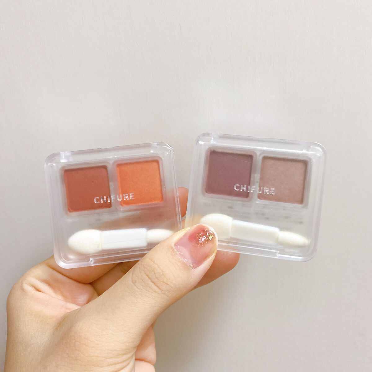 ツイン カラー アイシャドウ/ちふれ/アイシャドウパレットを使ったクチコミ(1枚目)