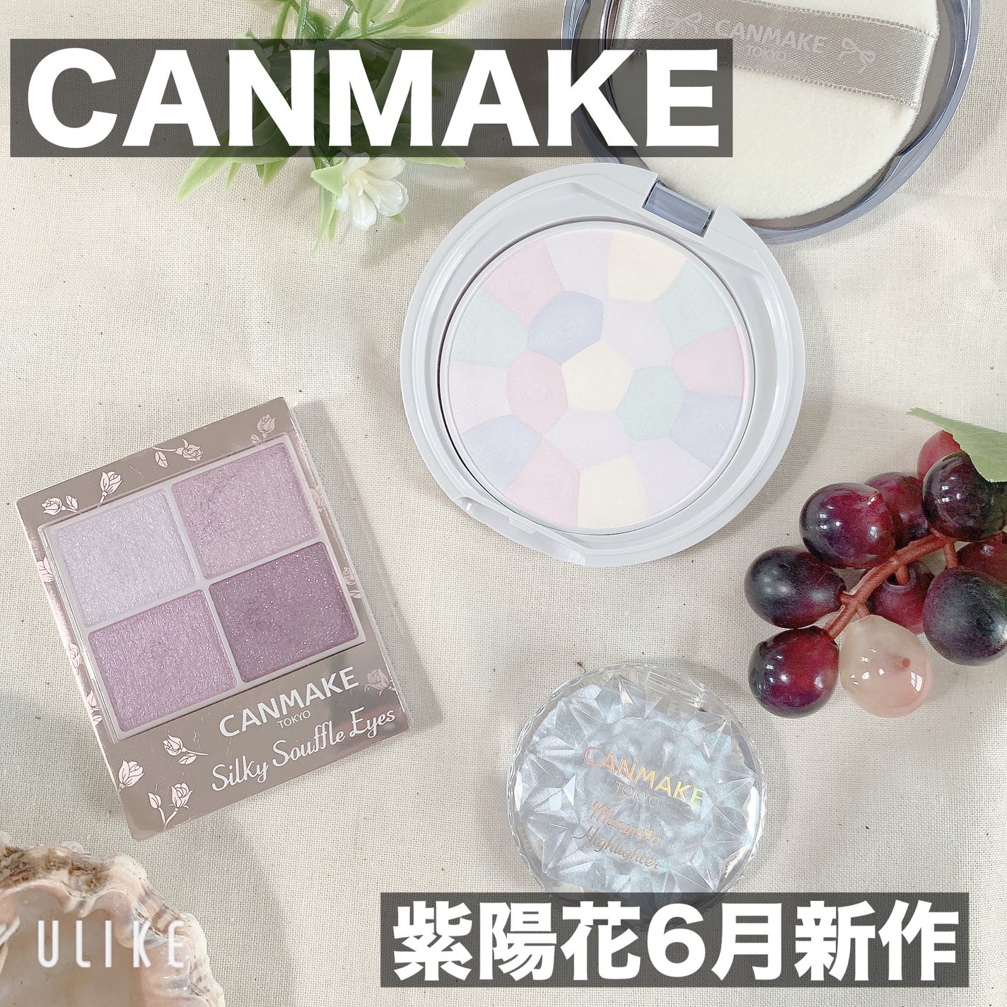 シルキースフレアイズ/キャンメイク/アイシャドウパレットを使ったクチコミ(1枚目)