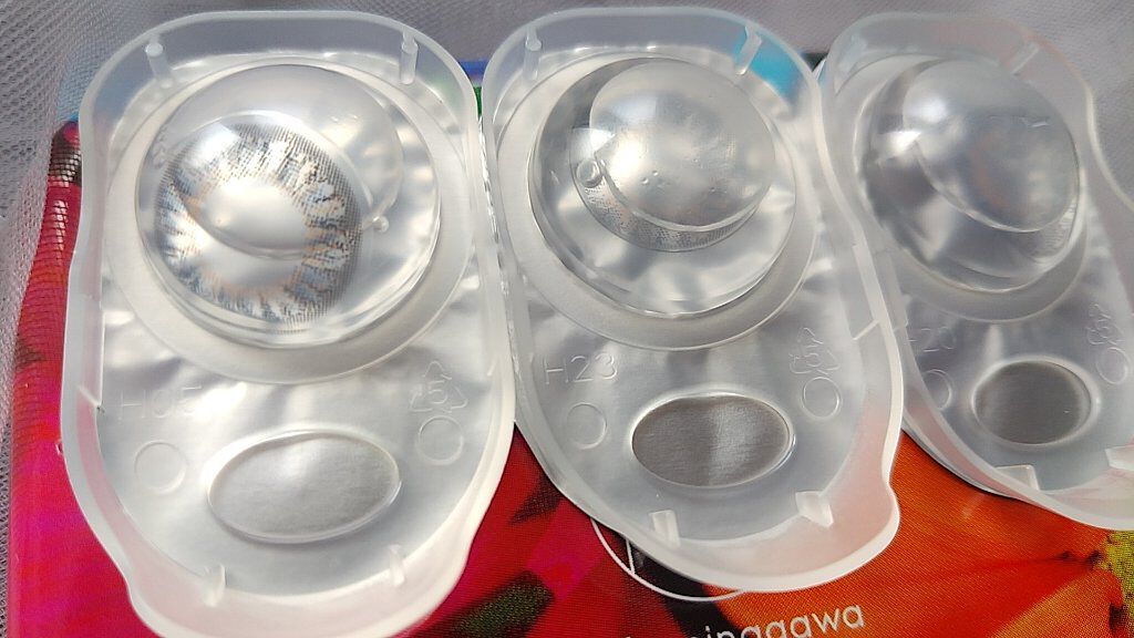 ナデシコカラーワンデー(アート缶タイプ)/NADESHIKO COLOR/ワンデー（１DAY）カラコンを使ったクチコミ（3枚目）