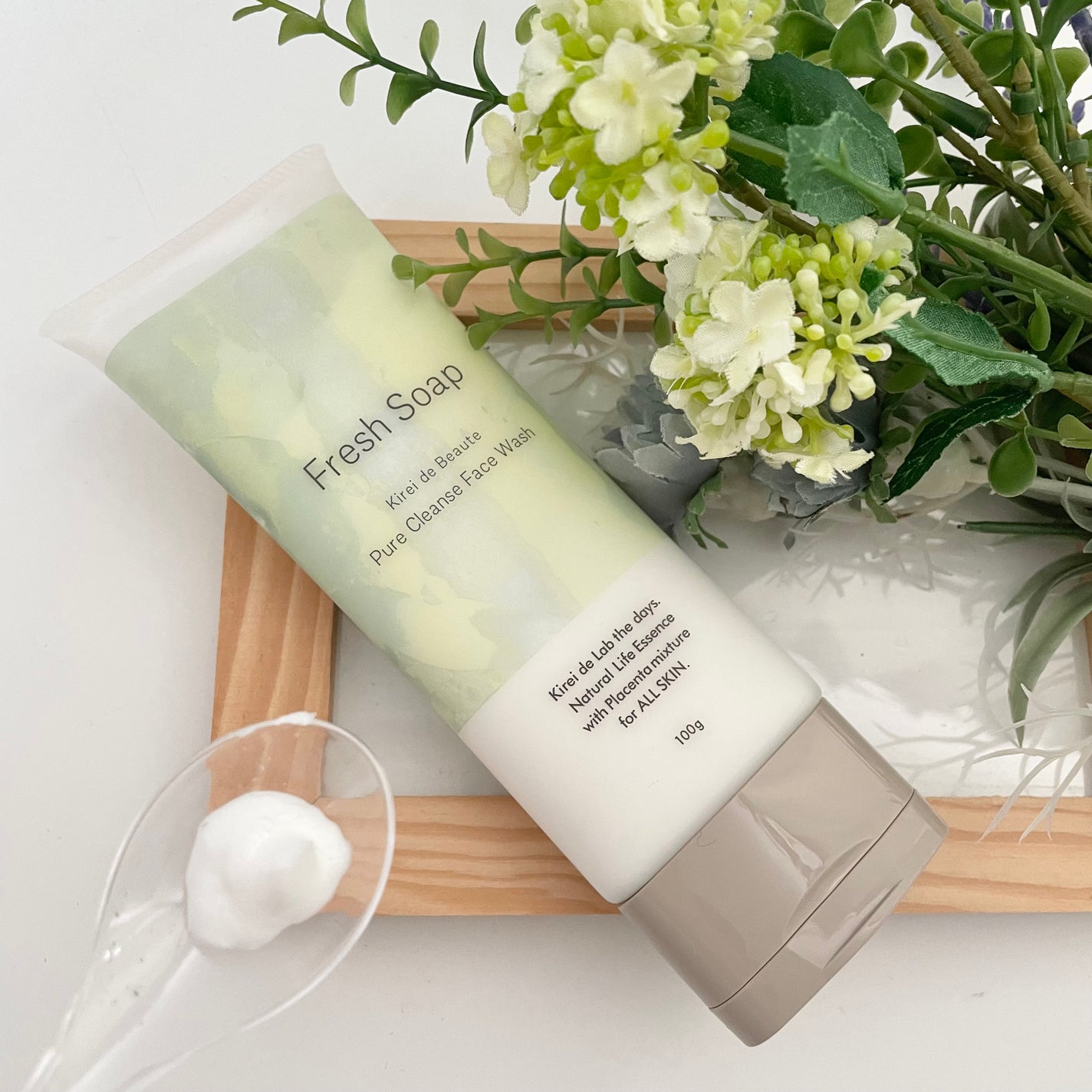 キレイ・デ・ボーテ フレッシュソープ/キレイ・デ・ラボ/洗顔フォームを使ったクチコミ(2枚目)