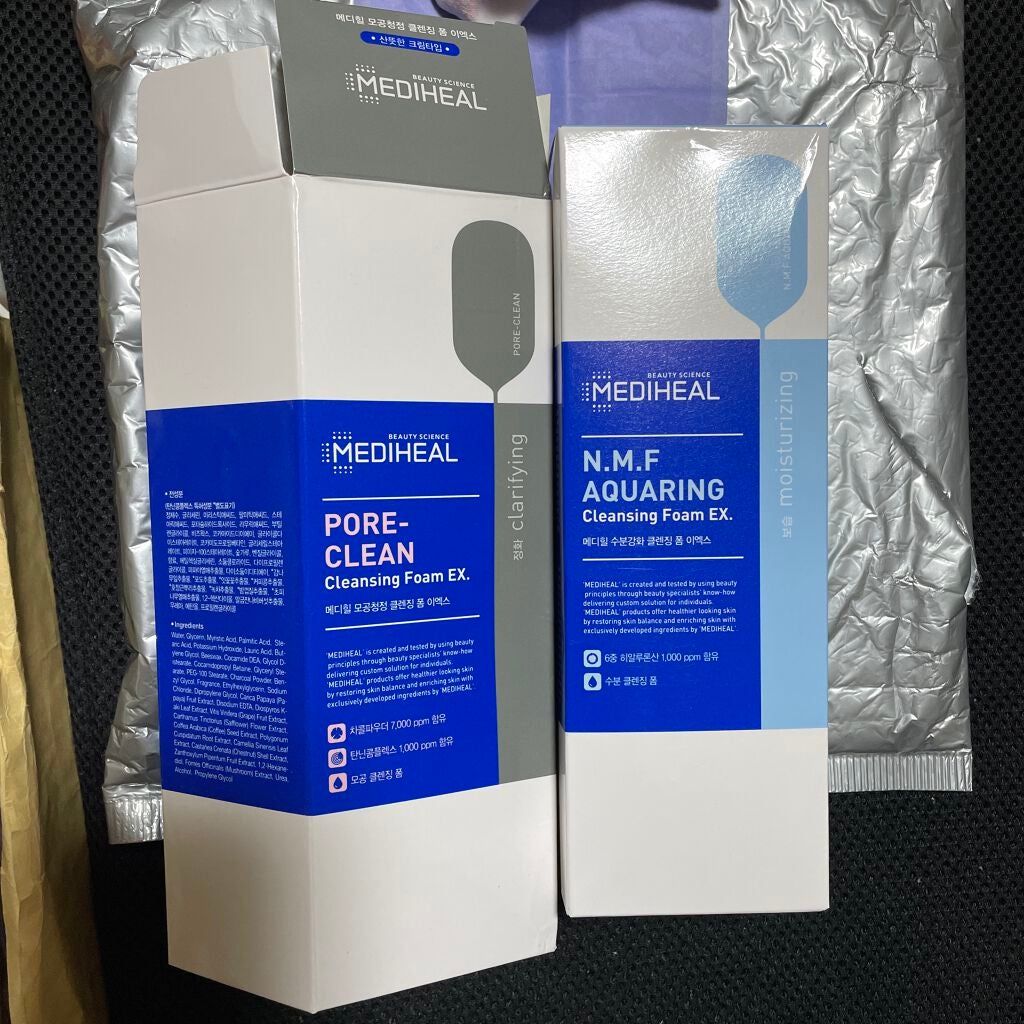 ポアクリーンクレンジングフォーム/MEDIHEAL/洗顔フォームを使ったクチコミ(1枚目)