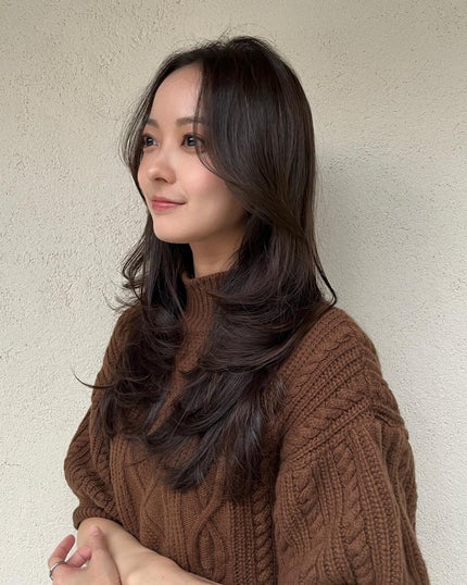 HARUNA on LIPS 「レイヤーカット💇🏼♀️38mmコテで、ワンカール🤍可愛い😍簡..」(4枚目)