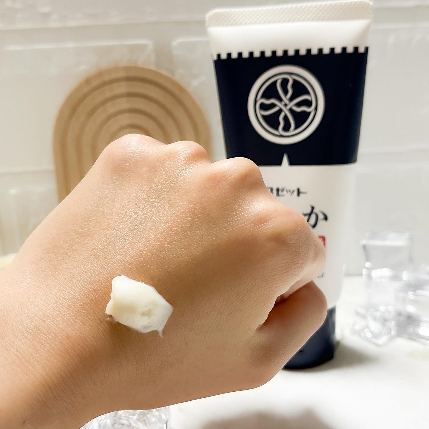 江戸こすめ 米ぬか洗顔/ロゼット/洗顔フォームを使ったクチコミ(3枚目)