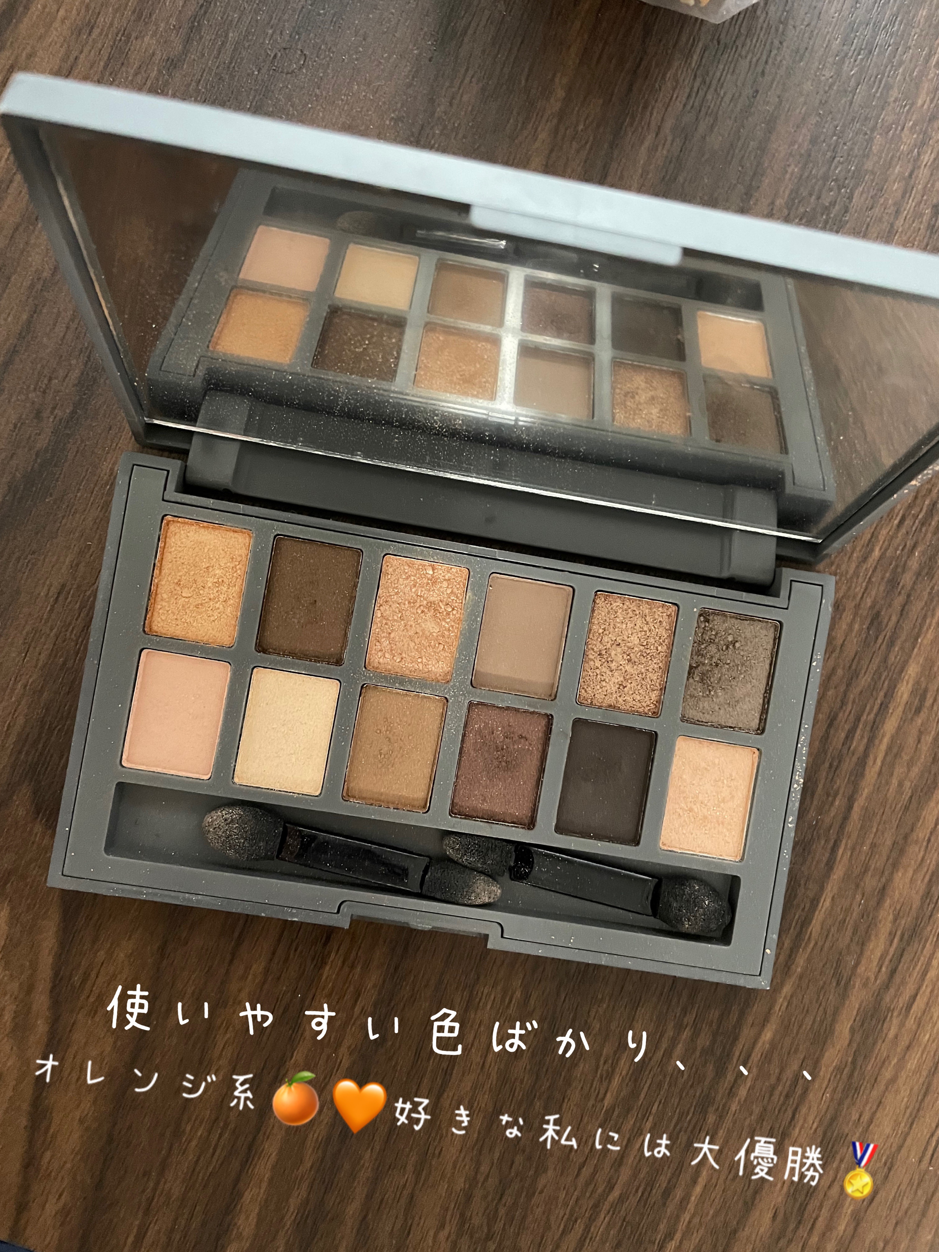 アイシャドウパレット/and us/アイシャドウパレットを使ったクチコミ（2枚目）
