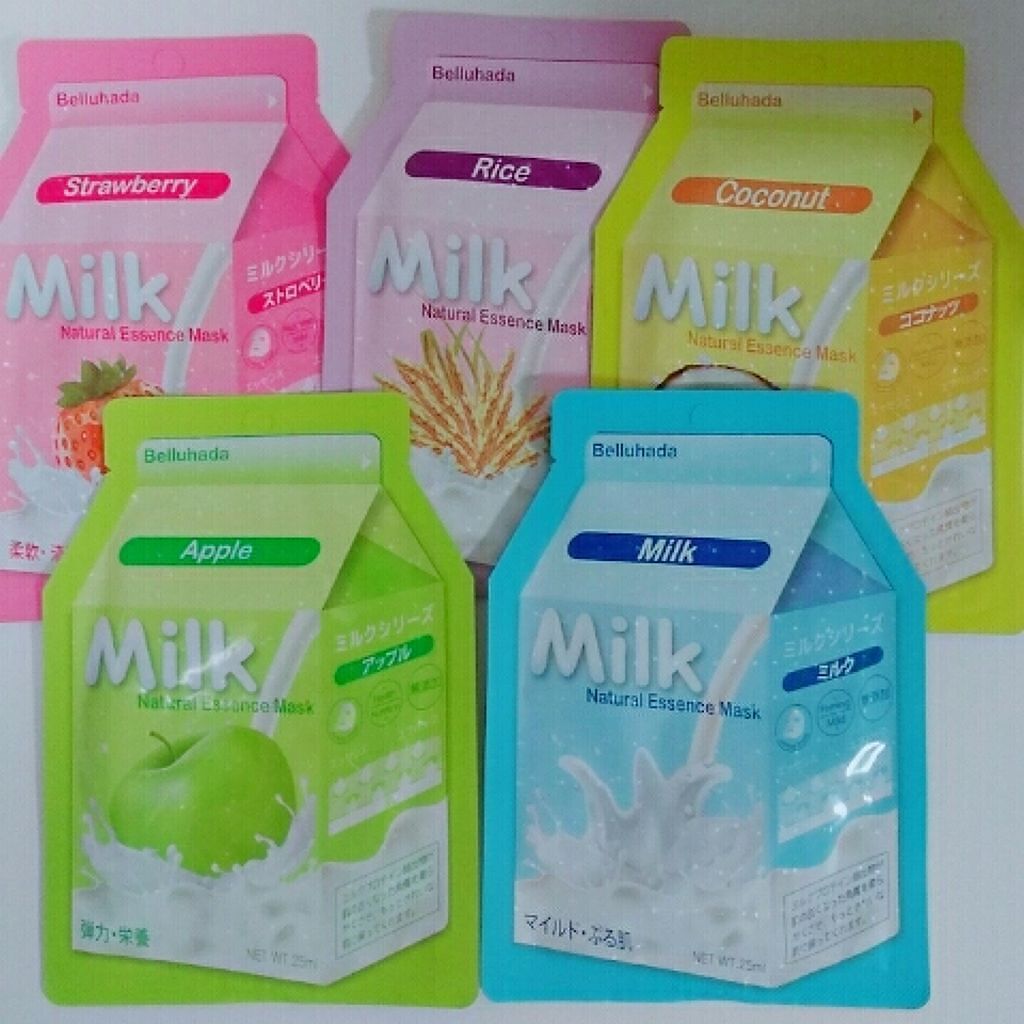 ミルクマスクシート/Belluhada/シートマスク・パックを使ったクチコミ(2枚目)
