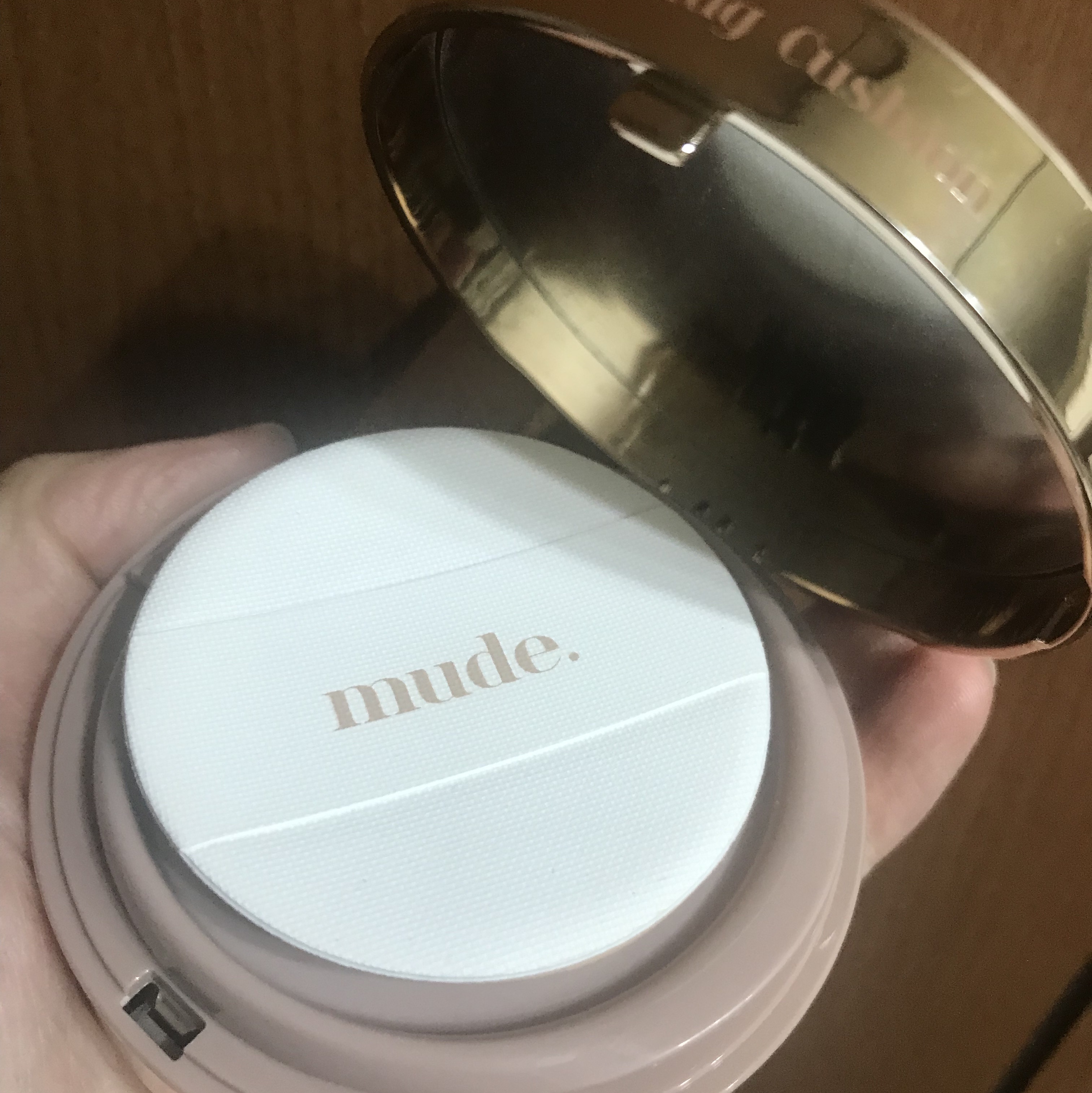 ハグクッション/mude/クッションファンデーションを使ったクチコミ（2枚目）