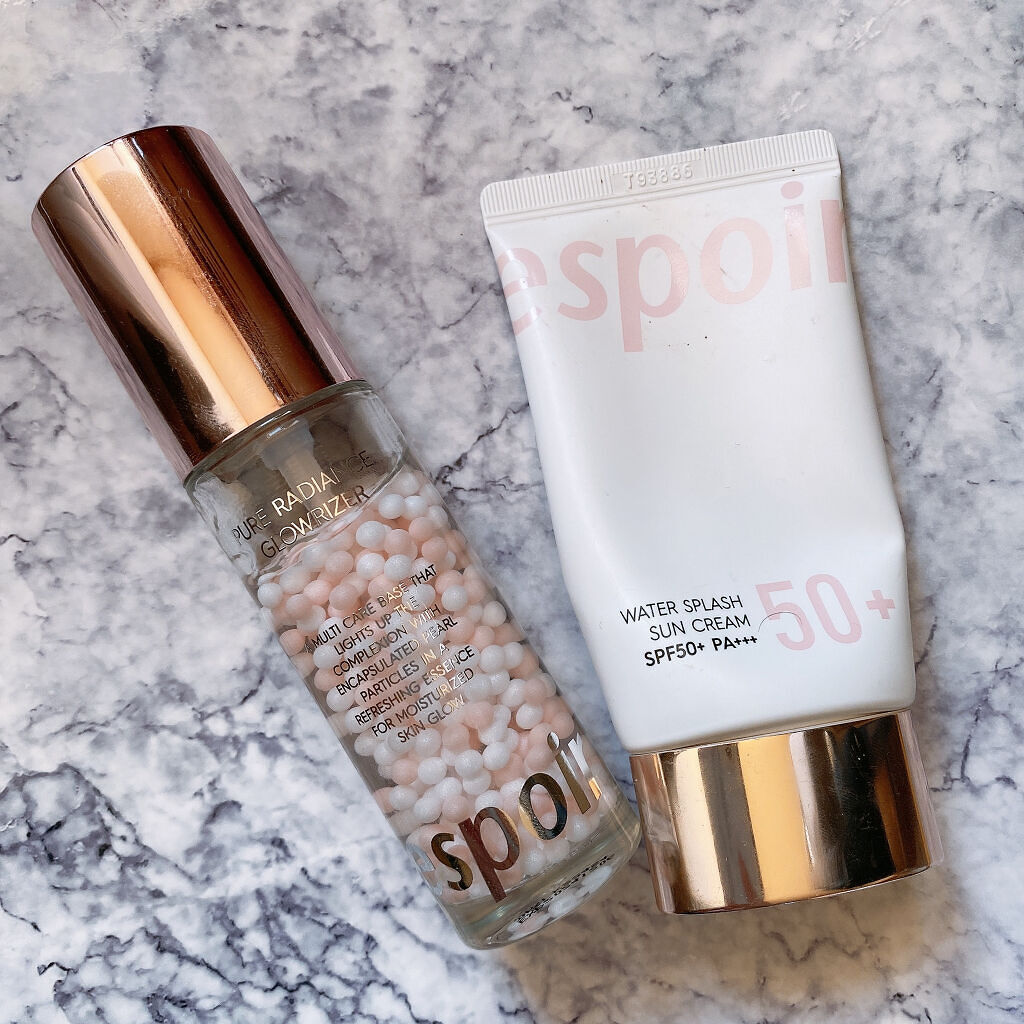 ウォータースプラッシュサンクリーム/espoir/日焼け止め・UVケアを使ったクチコミ（1枚目）