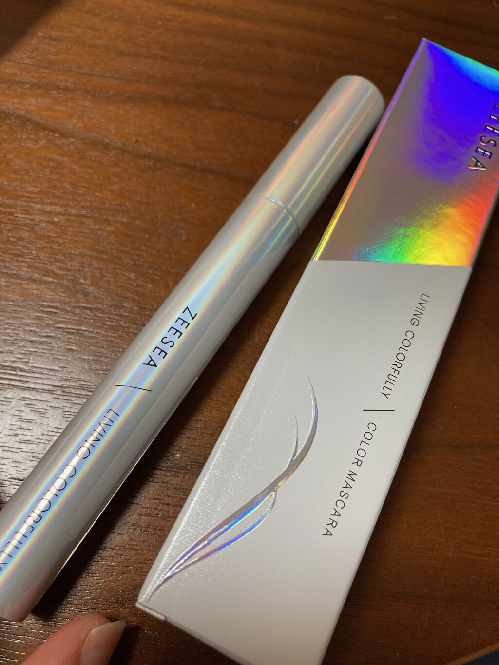 ダイヤモンドシリーズ カラーマスカラ/ZEESEA/マスカラを使ったクチコミ（1枚目）