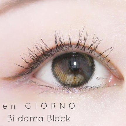 アンジョルノ びーだまブラック/en Giorno/カラーコンタクトレンズの画像