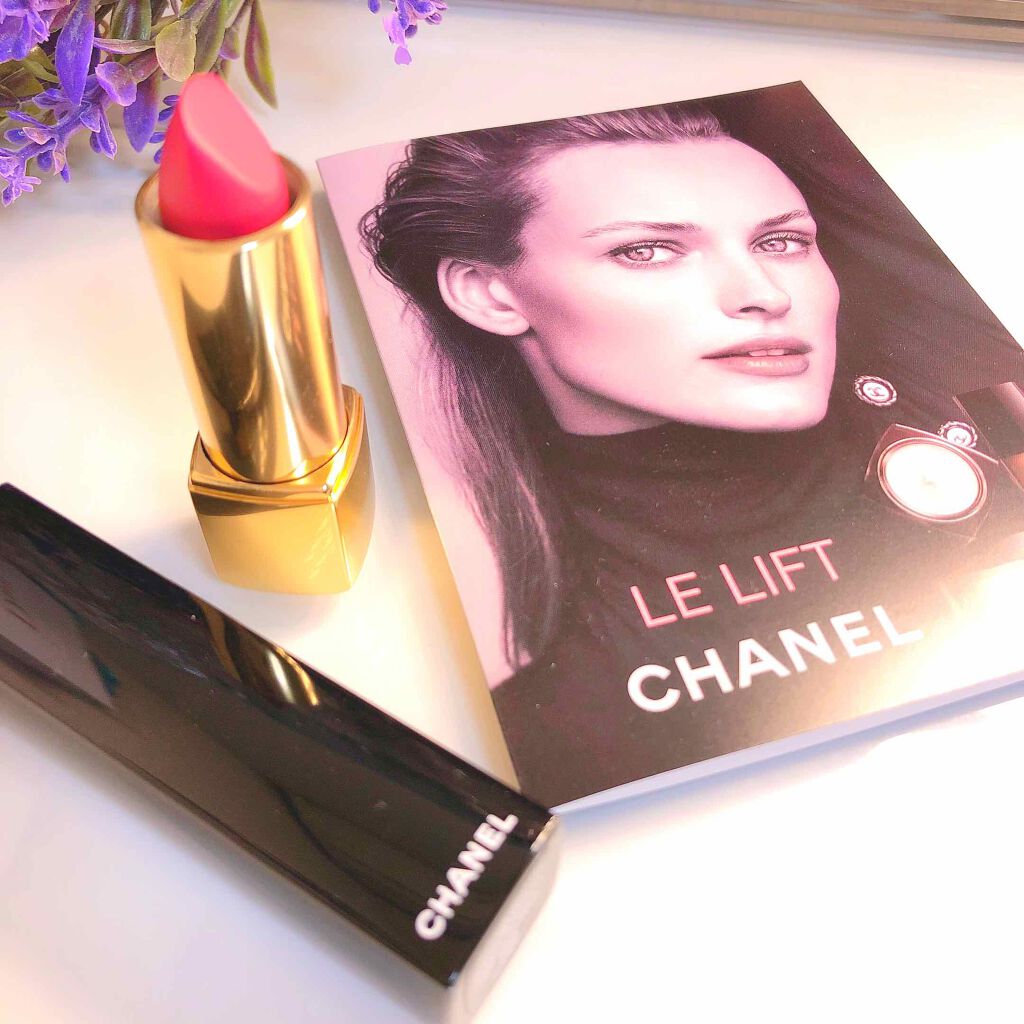 ルージュ ココ シャイン/CHANEL/口紅を使ったクチコミ(2枚目)