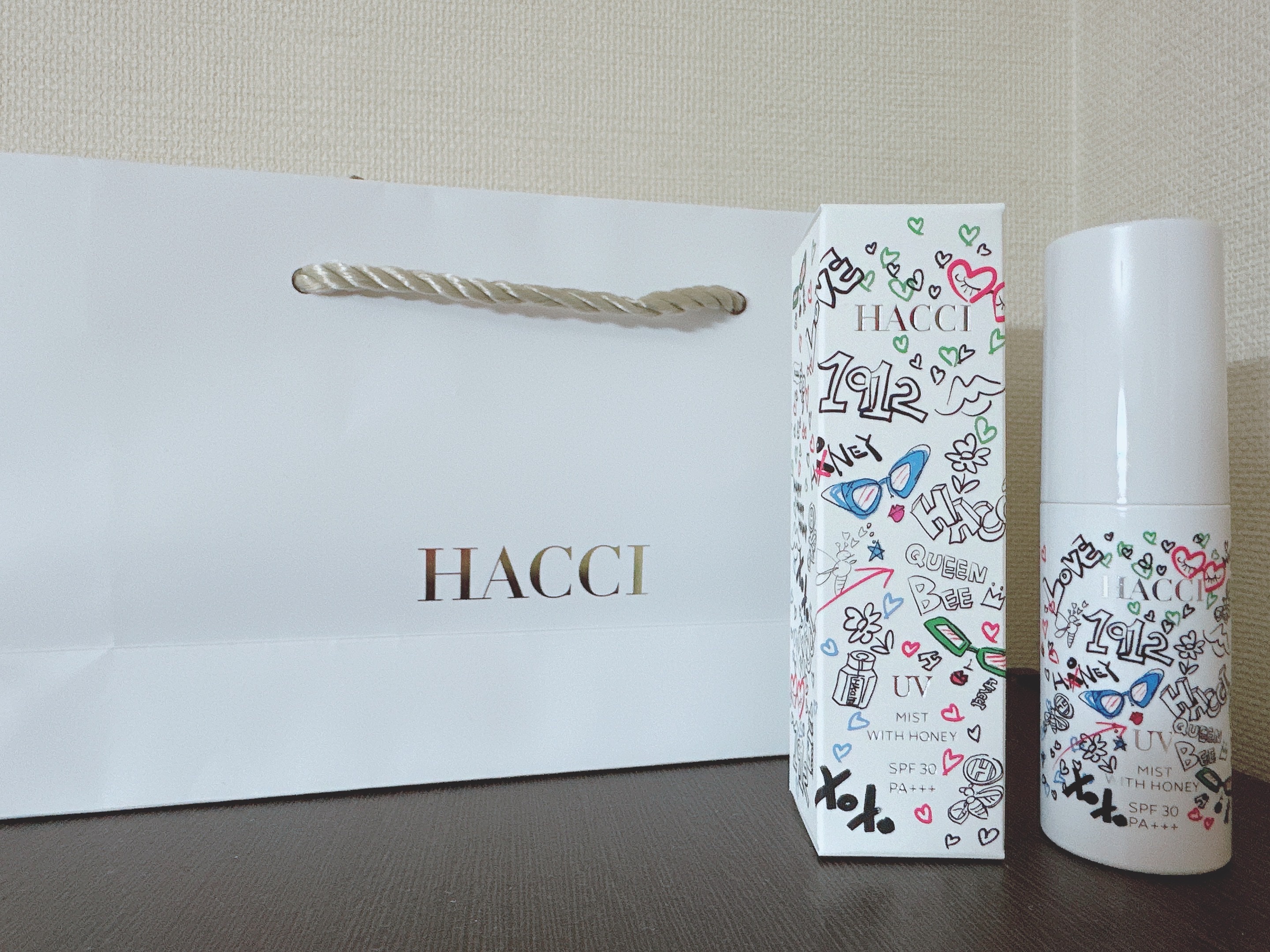 日焼け止めミスト B/HACCI/日焼け止めミスト・スプレーを使ったクチコミ（1枚目）