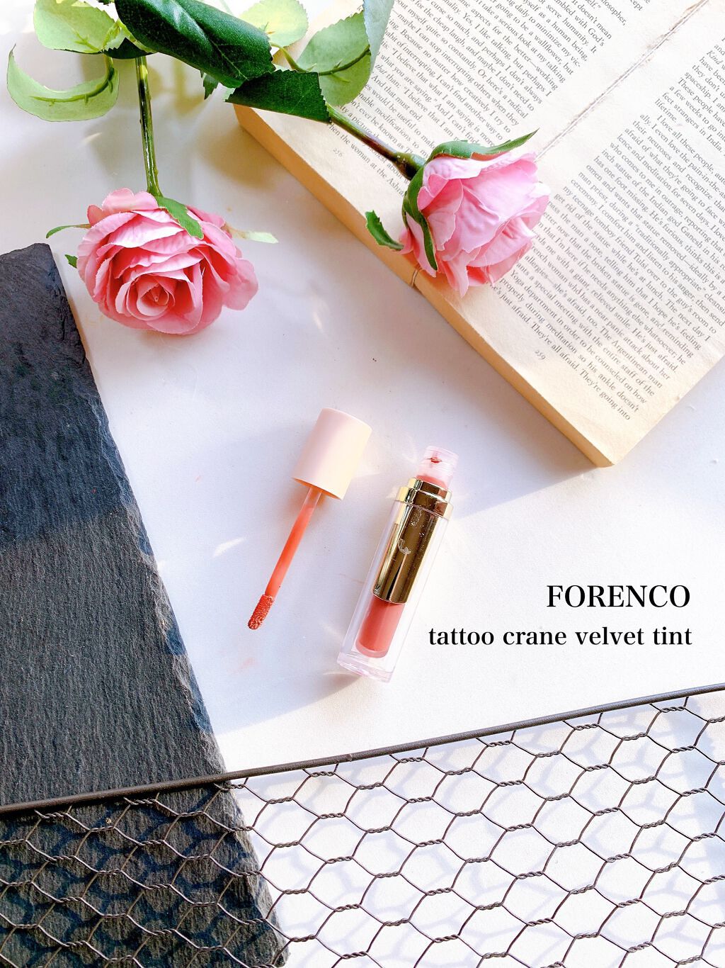 タトゥーベルベットティント/フォレンコス/リップティントを使ったクチコミ（1枚目）