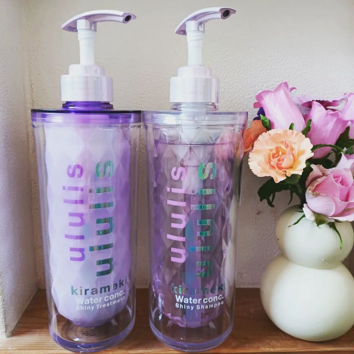 キラメキ ウォーターコンク シャイニー シャンプー/ヘアトリートメント/ululis/市販シャンプーを使ったクチコミ(1枚目)