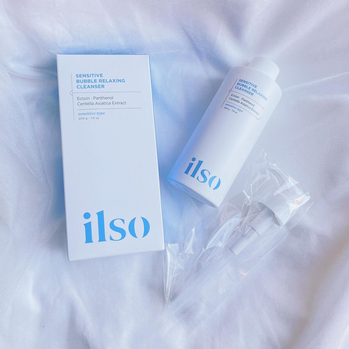 センシティブバブルリラクシングクレンザー/ilso/洗顔フォームを使ったクチコミ(4枚目)